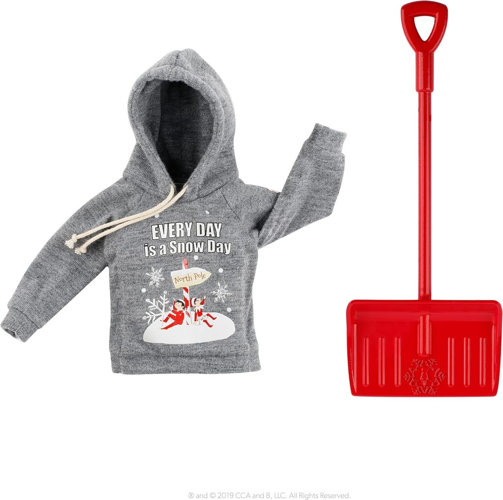 Kit Accessoires Lutin De Noël - 7 Pièces (bonnet, écharpe, Patins, Ski...) + Neige Artificielle