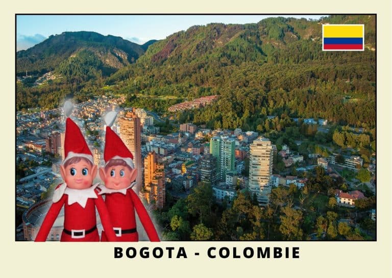 Imprimer la carte postale des 2 lutins farceurs en Colombie