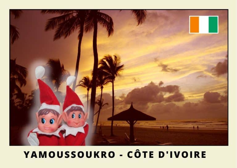 Imprimer la carte postale des 2 lutins farceurs en Cote d'ivoire