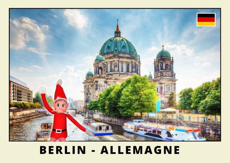 Carte postale lutine rouge en Allemagne