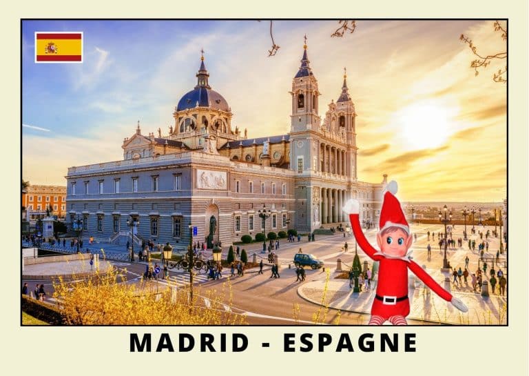 Carte postale lutine rouge en Espagne