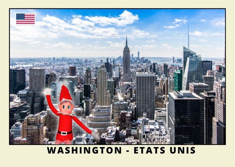 Carte postale lutine rouge aux States