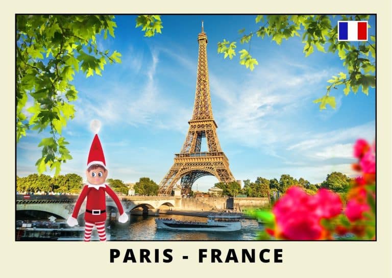 Carte postale lutine rouge a Paris 3