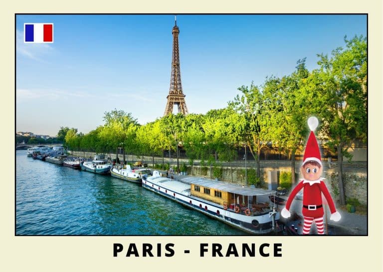 Carte postale lutine rouge a Paris 5