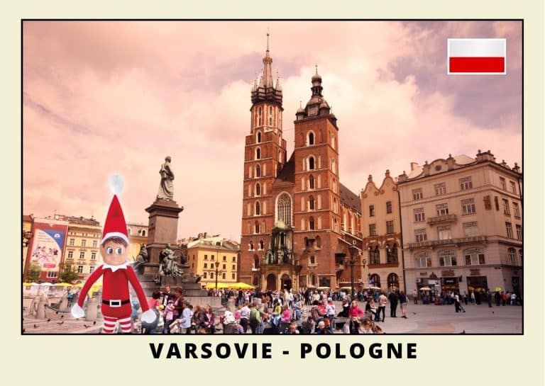 Carte postale lutine rouge en Pologne