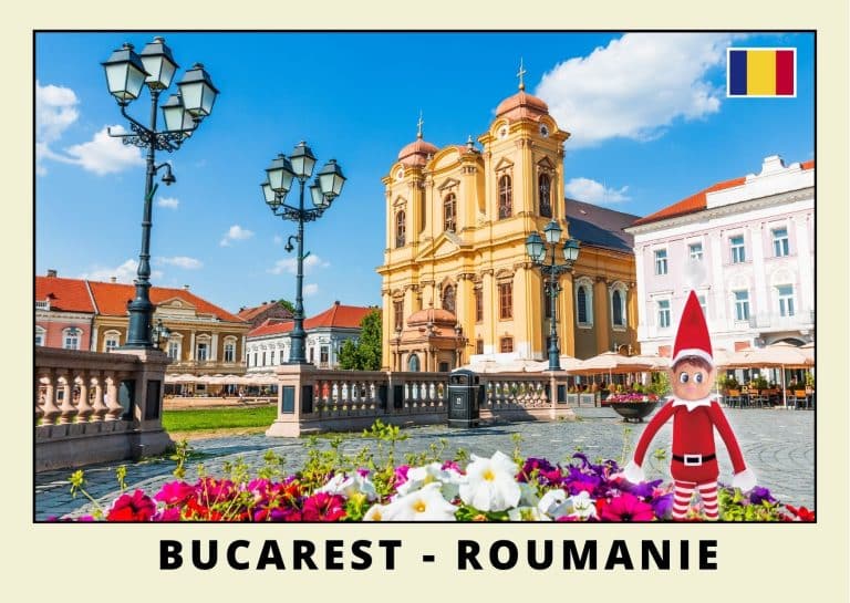 Carte postale lutine rouge en Roumanie