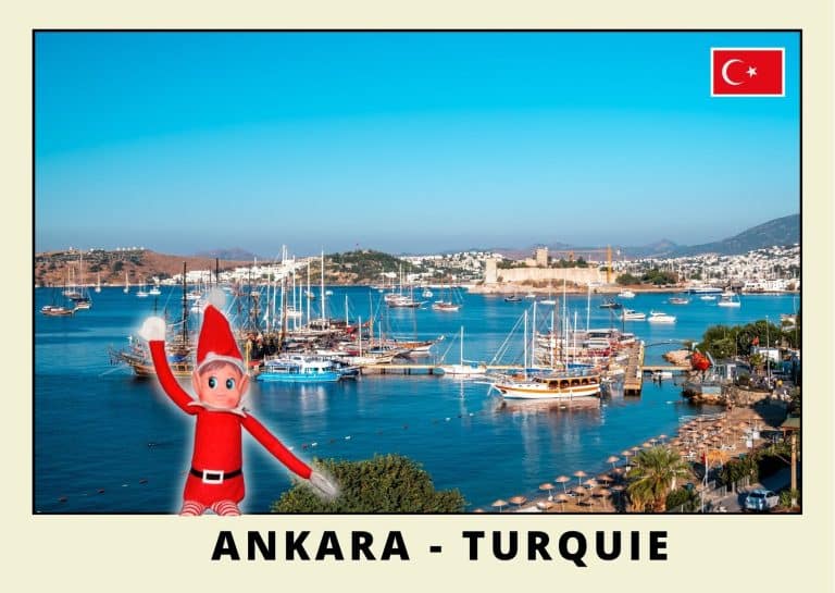 Carte postale lutine rouge en Turquie