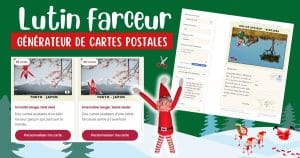 générateur de carte postale du lutin