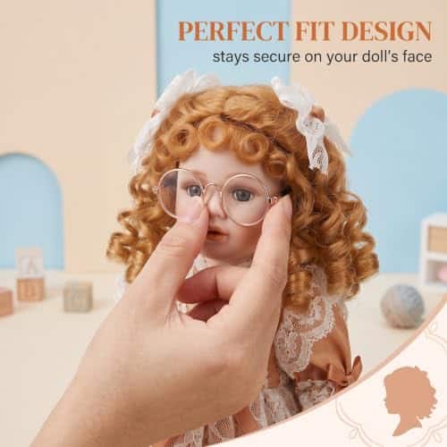 Lunettes de soleil miniatures pour lutin (4 paires)
