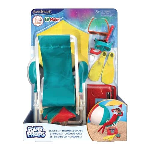 Vacances à la plage du lutin The Elf on the Shelf