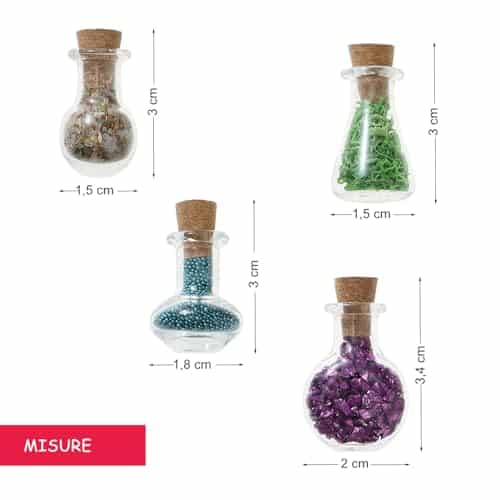 Fioles magiques du lutin (lot de 4)