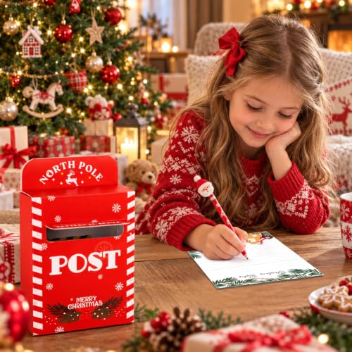 Boîte aux lettres et papier à lettres du lutin