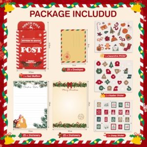 Boîte aux lettres et papier à lettres du lutin
