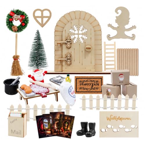 Porte magique du lutin avec 46 accessoires