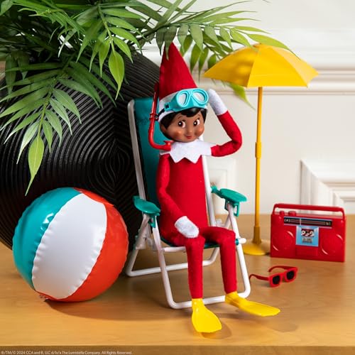 Vacances à la plage du lutin The Elf on the Shelf