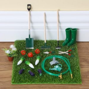 Potager du lutin avec outils de jardin (14 pièces)
