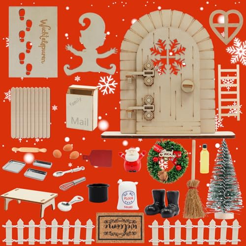 Porte magique du lutin avec 46 accessoires