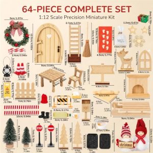Kit de porte enchantée 64 pièces