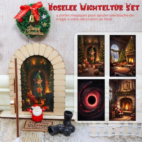Porte magique du lutin avec 46 accessoires