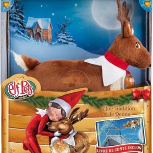 Renne de Noël, compagnon du lutin farceur