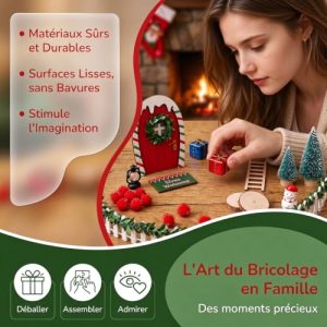 Porte magique pour lutin farceur avec 21 pièces